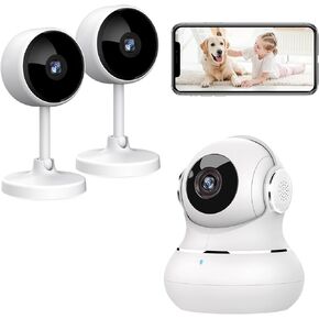 litokam 3 Pack Indoor Security Camera