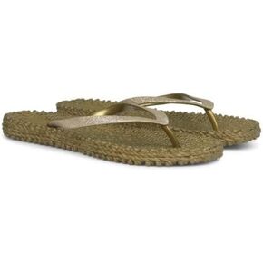 Ilse Jacobsen Hornbaek Women's Cheerfl 01 Flip-Flop Gold