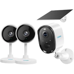 litokam Indoor Camera 2 Pack and Outdoor Camera 1 Pack