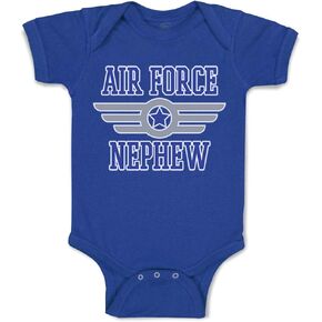 Cute Rascals Baby Bodysuit Air Force Nephew Aunt Uncle Boy & Girl Baby Clothes Funny Cotton in Kuwait