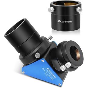 Astromania Adaptor T2 Female Thread to 2" - Bundle with - 2" 90-Degree Diagonal 99%