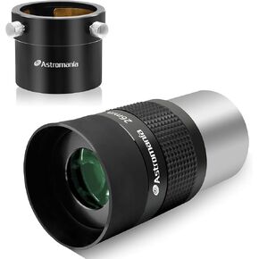 Astromania Adaptor T2 Female Thread to 2" - Bundle with - 2" Kellner FMC 55-Degree Eyepiece 26mm