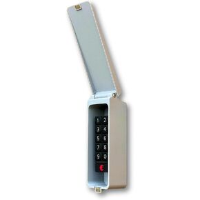 Keypad Enclosure for August/Yale & Wyze Lock Keypad - Weather-Resistant, Fully Enclosed Outdoor Housing with Magnetic Clasp (Stealth Black)