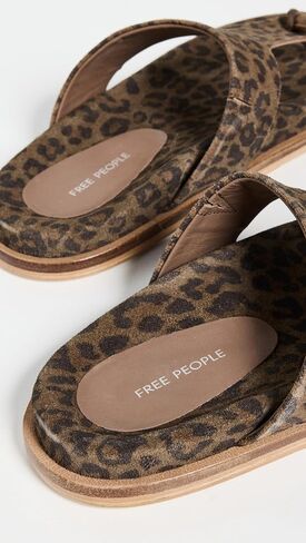 Free People Women's Mika Footbed Sandal Thong in Saudi Arabia