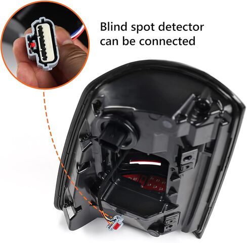 LED Tail Light Assembly Compatible with Dodge Ram 1500 2019 2020 2021 2022 Taillight Replacement Rear Lamp with Red Lens Brake Lights Driver Left Side (LH) 55112993AC CH2800216 in Saudi Arabia