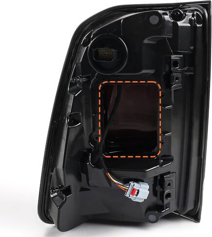 LED Tail Light Assembly Compatible with Dodge Ram 1500 2019 2020 2021 2022 Taillight Replacement Rear Lamp with Red Lens Brake Lights Driver Left Side (LH) 55112993AC CH2800216 in Saudi Arabia