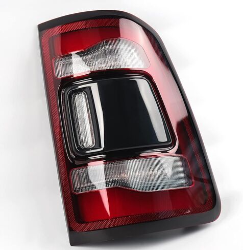 LED Tail Light Assembly Compatible with Dodge Ram 1500 2019 2020 2021 2022 Taillight Replacement Rear Lamp with Red Lens Brake Lights Driver Left Side (LH) 55112993AC CH2800216 in Saudi Arabia