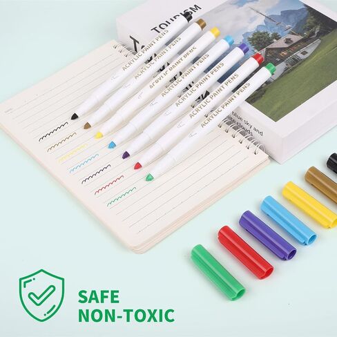 Wet Erase Markers, 36 Colors Whiteboard Markers, Low Odor White Board Wet Erase Pens with 1-5mm Fine Tip, Perfect for Writing on Whiteboards, Glass, Mirror, Home, Office and School Supplies in Saudi Arabia