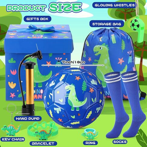 Size 3 Soccer Ball for Girls, Glitter Unicorn Soccer Ball Gifts Set for Girls Kids Age 3 and up with Pump and Drawstring Bag, Unicorn Toys Gifts for Girls in Saudi Arabia