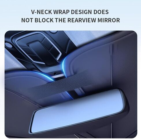 Retractable Car Sunshade for Windshield, Foldable, UV Protection Car Cover, Outdoor Use, Perfect for Sedans SUV's and Coupes (Classic Black) in Kuwait