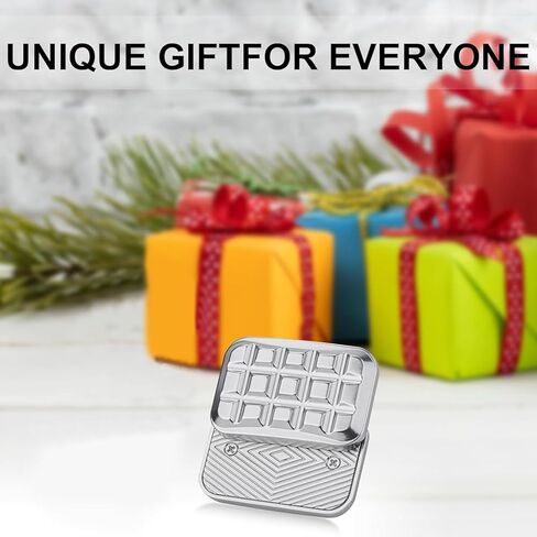 OBEST Fidget Slider Hexagon Sliding in Multiple Directions Fidget Toy Magnet for Adults Fidget Slider Adult Toy Stress Relief ADHD Office Fidget Toy Silver Metal in Kuwait