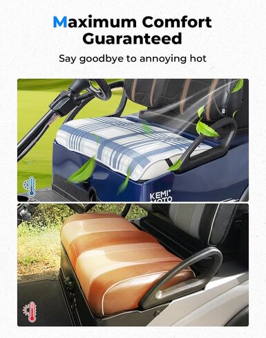 أغطية منشفة مقعد Kemimoto Universal Golf Cart لجميع الطقس ، متوافقة مع Ezgo و Club Car ومزيد من عربات الجولف من مقعدين in Saudi Arabia