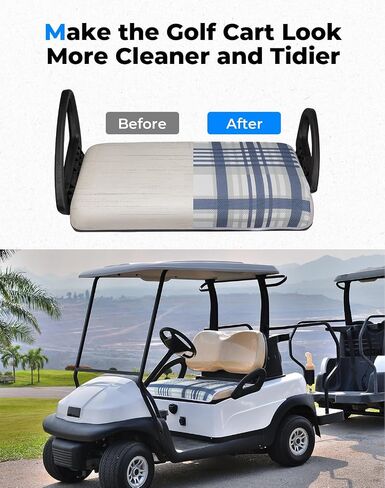 أغطية منشفة مقعد Kemimoto Universal Golf Cart لجميع الطقس ، متوافقة مع Ezgo و Club Car ومزيد من عربات الجولف من مقعدين in Saudi Arabia