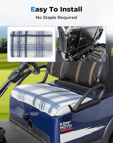 أغطية منشفة مقعد Kemimoto Universal Golf Cart لجميع الطقس ، متوافقة مع Ezgo و Club Car ومزيد من عربات الجولف من مقعدين in Saudi Arabia