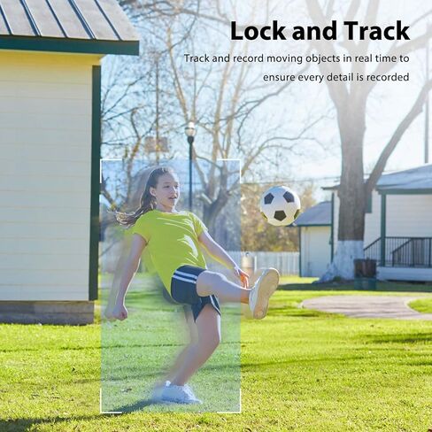 iMaihom Floodlight Camera Outdoor, 2K QHD Smart Home Security Cam with Motion-Activated, 5500LM Brightness 5 Heads Light, 360° Pan & Tilt, 2-Way Audio, Cloud/SD Storage, Color Night Vision in Kuwait