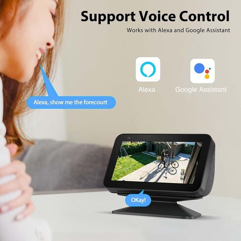 iMaihom Floodlight Camera Outdoor, 2K QHD Smart Home Security Cam with Motion-Activated, 5500LM Brightness 5 Heads Light, 360° Pan & Tilt, 2-Way Audio, Cloud/SD Storage, Color Night Vision in Kuwait