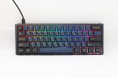Ducky One 3 Mini Pro Nazca 8K 60% Hotswap RGB Triple Shot PBT Mechanical Keyboard - Cherry MX2A Brown in Kuwait