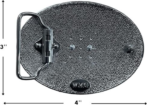 WMG Western Rodeo Belt Buckle Rodeo Cowboy Horse Unisex Fashion Belt Buckle in Kuwait
