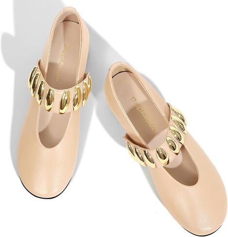Mary Janes Dress Shoes for Women Heels Pumps مريحة مغلقة مستديرة في إصبع القدم مكتنزة منخفضة الكعب أعمال الأعمال in Kuwait