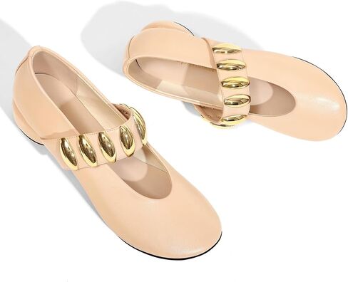 Mary Janes Dress Shoes for Women Heels Pumps مريحة مغلقة مستديرة في إصبع القدم مكتنزة منخفضة الكعب أعمال الأعمال in Kuwait