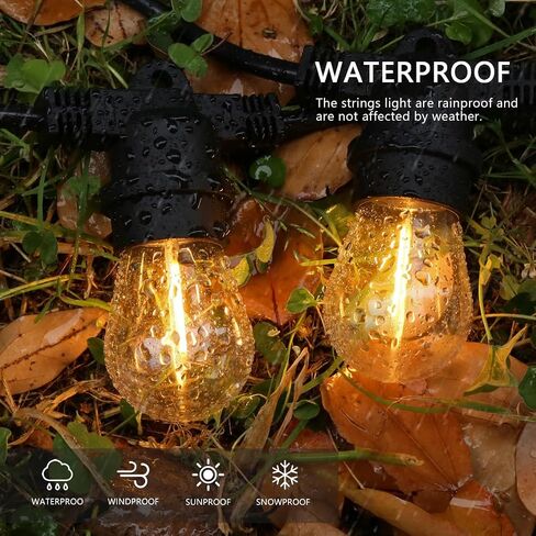 مصابيح LED LEG LEG LIGHT ، مصباح LED البديل C7 C7 PROCINAL LED لضوء السلسلة ، مصابيح مصباح الملح القاعدة E12 ، 0.6W ما يعادل 7W ، أبيض دافئ 2200 كيلو فولت ، 50 لتر ، 8 حزمة in Saudi Arabia