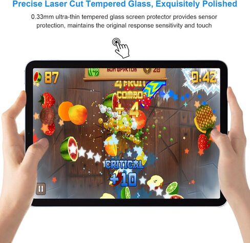 TSQQST-2 Pack New iPad Pro 13 Inch M4 2024 Screen Protector, HD Clear 9H Tempered Glass Film with Face ID & Apple Pencil Pro Compatible, High Sensitivity Case Friendly, for iPad Pro 7th Generation 13" in Saudi Arabia