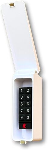 Keypad Enclosure for August/Yale & Wyze Lock Keypad - Weather-Resistant, Fully Enclosed Outdoor Housing with Magnetic Clasp (Stealth Black) in Kuwait