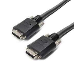 PoCL CameraLink Cable - SDR to SDR26P with Screw Small Head Data Line for Industrial Cameras - 1 Meter Length
