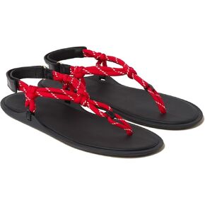 Rope Flip Flop Sandals for Women Thong Sandals Adjustable T Straps Comfortable Soft Flat Sandals
