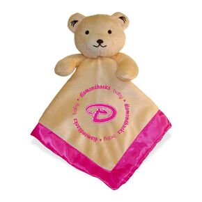 MLB Arizona Diamondbacks Trimmed Snuggle Bear, Pink, Medium