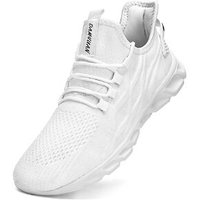 EGMPDA Womens Walking Shoes Slip On Tennis Athletic Runnings Sneakers Casual Fashion Lightweight for Work Travel Gym Sports