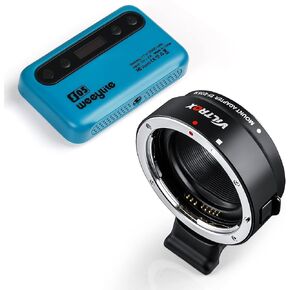 EF-EOS M Lens Adapter+ APP Control S05 Portable RGB Photography Lighting
