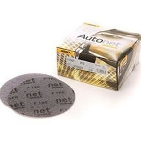 Mirka Abrasives AE24105012 Autonet Grip Disc, 120G, 6" Box Of 50 Premium Discs