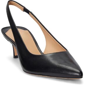 Lauren Ralph Lauren Women's Lolah Burnished Leather Slingback Pump