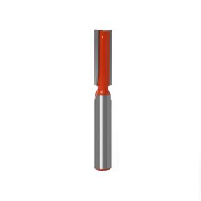 Unifizz Carbide Cleaning Bottom Router Bit 1/4 Inch Shank 1/4 Inch Bit Dia, Double Flute Tipped Cleaning Bottom Router Bit for Woodworking Milling Cutter Tool, Red 1pcs