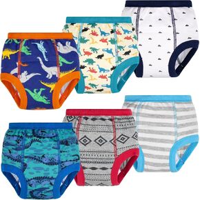 BIG ELEPHANT 6-Pack Potty Training Pants – 100% Cotton Absorbent Toddler Underwear for Boys and Girls (12M-10Y) in Saudi Arabia