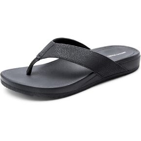 Bruno Marc Men's Flip Flops Thong Sandals Soft Cushion Supportive Footbed Summer Shoes
