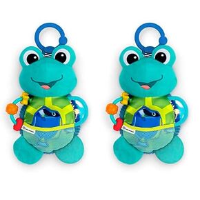 Baby Einstein Ocean Explorers Neptune’s Sensory Sidekick Activity Plush Toy for Ages 0 Months and Up (Pack of 2)