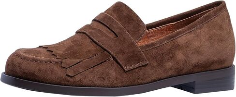 Women's Classic Flat Suede Tassel Loafer in Kuwait