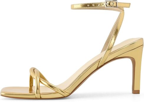 الصنادل ذات الكعب النسائي Strappy Square Square Open Tee Theels Exle Comfort Comfor in Kuwait