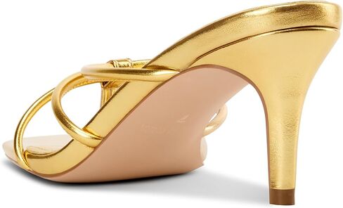 NobleOnly Womens Strappy Kitten Heels Square Open Toe Thong Heels Flip Flop Heels Dress Prom Slip-on Mule Heels 2.6 Inches Heels in Saudi Arabia