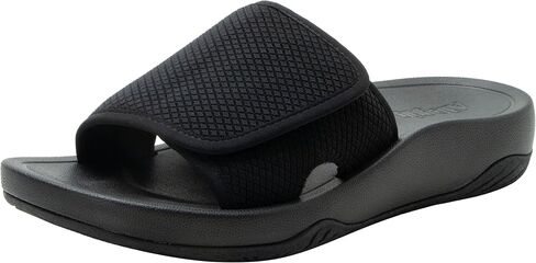 Alegria Women Ova8tion Ovation Ergo Foam Flat Slide Water-Friendly Sandal in Saudi Arabia