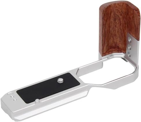 Wooden Handle Special l-Shaped Board is Suitable for Nikon ZF Camera DSLR Somehow Extend Accessories arca Swiss Tripod (Silver) in Saudi Arabia