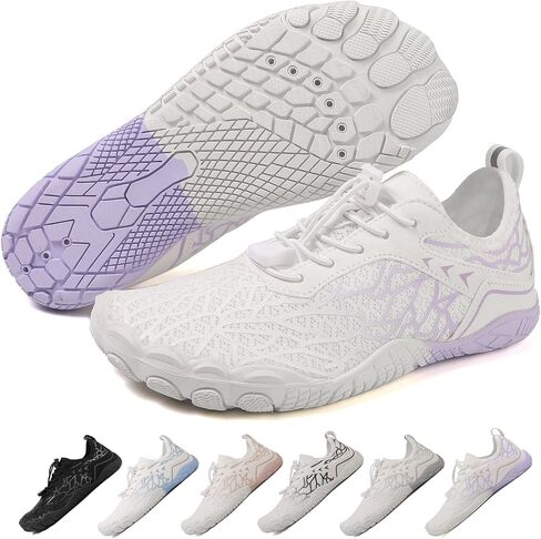 Hike Barefoot Shoes Womens Men,Unisex Barefoot Water Shoes Breathable, Anti-Slip Hiking Footwear for Athletic Wide Toe Shoe Footwear for Hiking, Walking, Running, Yoga, and Water Sports in Saudi Arabia