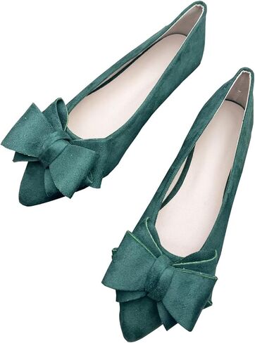 HuangTaiJi Qing Women's Pointy Toe Exquisite Pearl Rhinestone Dressy Ballet Flats Bling Slip On Comfortable Wedding Party Working Shoes in Saudi Arabia