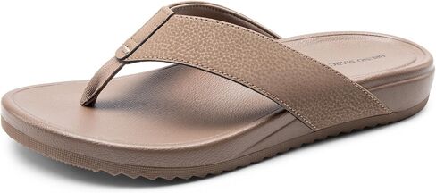 Bruno Marc Men's Flip Flops Thong Sandals Soft Cushion Supportive Footbed Summer Shoes in Saudi Arabia