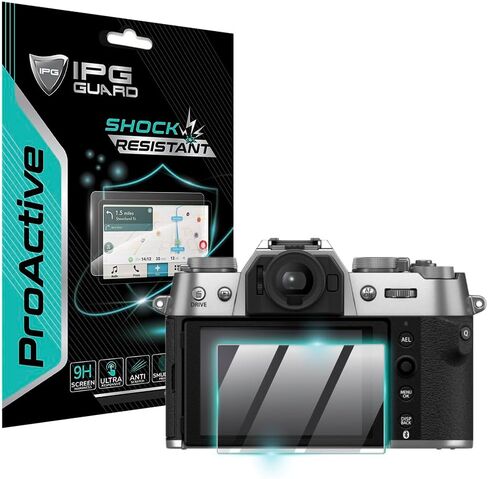 IPG استباقية مصنوعة لـ Fujifilm X-T50 عرض حامي شاشة الصلابة 9H (وحدتان) اللمس الزجاجي السلس فائق الاستجابة وضوح عالي مضاد للطبخ وصدمة in Kuwait