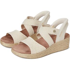 Skechers Women's Martha Stewart's Beverlee Lux-Striking Beauty Hands Free Slip-ins Wedge Sandal
