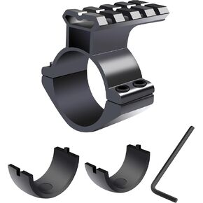 Gotical Optics 25.4/30 mm Scope Rings Picatinny Rails Adapter Red Dot Scope Mount Tactical Light Mount, Top Rail for Backup Lasers