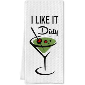 Espresso Martini Kitchen Towels,Espresso Martini Hand Towels,Espresso Martini Dish Towels,Martini Gifts for Women,Espresso Martini Tea Towels for Kitchen Bar Pub Decor,16 X 24 Inches